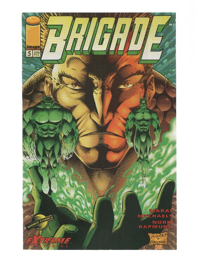 BRIGADE, Volumen 01 Numero 05: En las Profundidades (World Comics 1995)