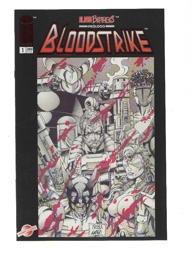 BLOODSTRYKE, Volumen 01 Numero 01: Blood Brothers, Prologo (World Comics 1995)