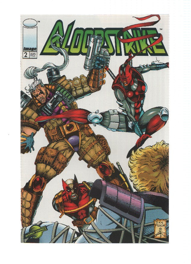 BLOODSTRYKE, Volumen 01 Numero 02: Accion Letal (World Comics 1995)