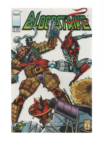 BLOODSTRYKE, Volumen 01 Numero 02: Accion Letal (World Comics 1995)