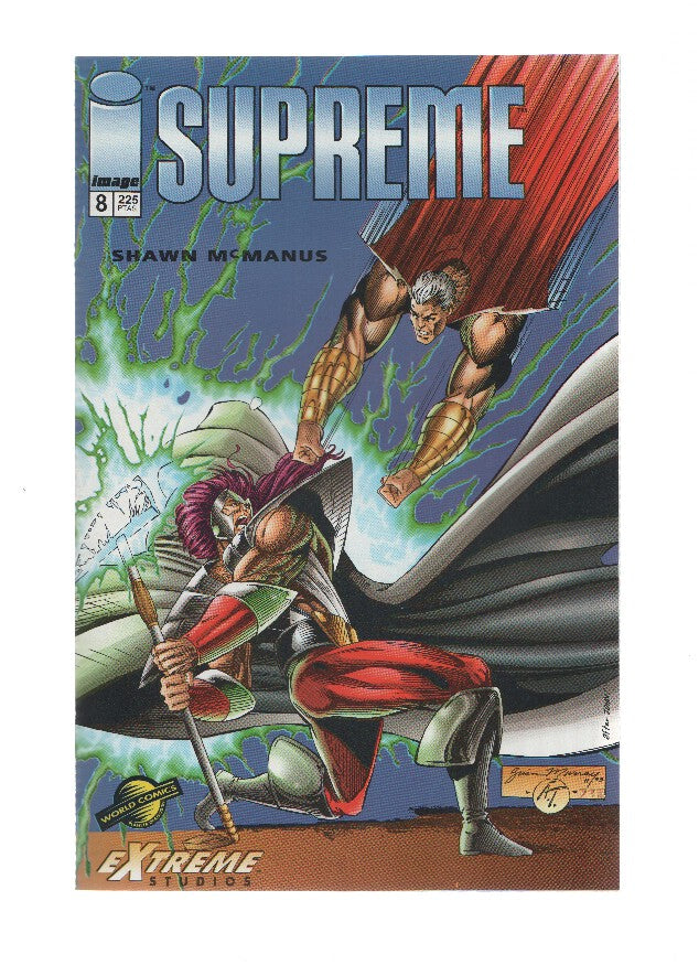 SUPREME, Volumen 01 Numero 08: Dia de Furia (World Comics 1995)