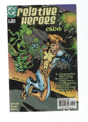 RELATIVE HEROES,Mini-Serie Numero 05: Project Cypher (DC 2000)