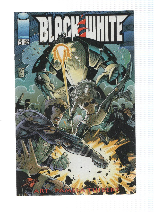 BLACK AND WHITE,Mini-Serie Numero 03 de 3: Grey (World Comics 1996)