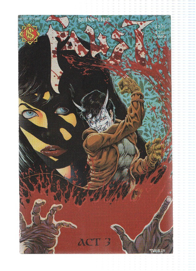 FAUST, LOVE OF THE DAMNED, Vol.1: Act 03: Burn for Love (SECOND PRINTING)