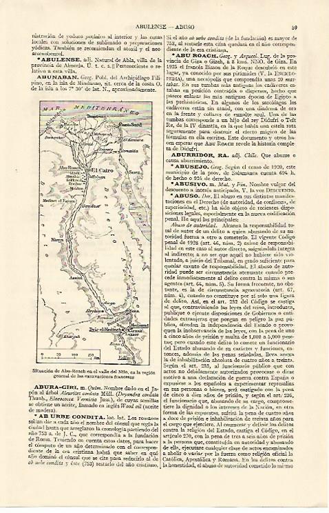 LAMINA ESPASA 10797: Abu Roach en el valle del Nilo