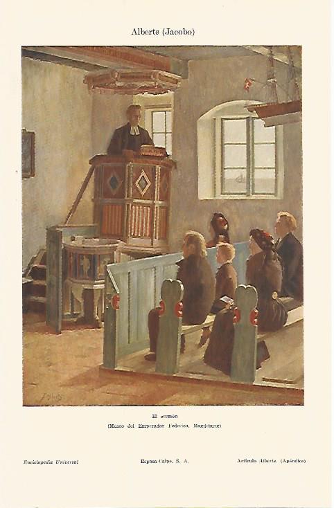 LAMINA ESPASA 10827: El sermon por Alberts