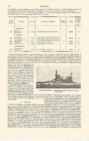 LAMINA ESPASA 10888: Acorazado Rivadavia de Argentina