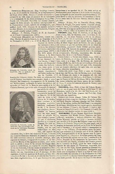 LAMINA ESPASA 10977: Hilarion de Cotentin conde de Tourville