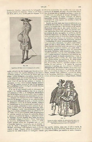 LAMINA ESPASA 11057: Caballero del siglo XVII
