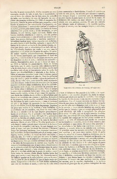 LAMINA ESPASA Alemania 11063: Traje de novia de Alemania del siglo XVI