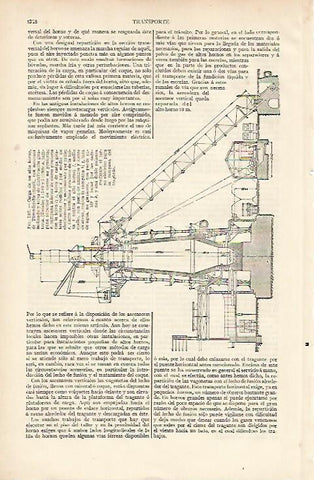 LAMINA ESPASA 11149: Carga de un alto horno