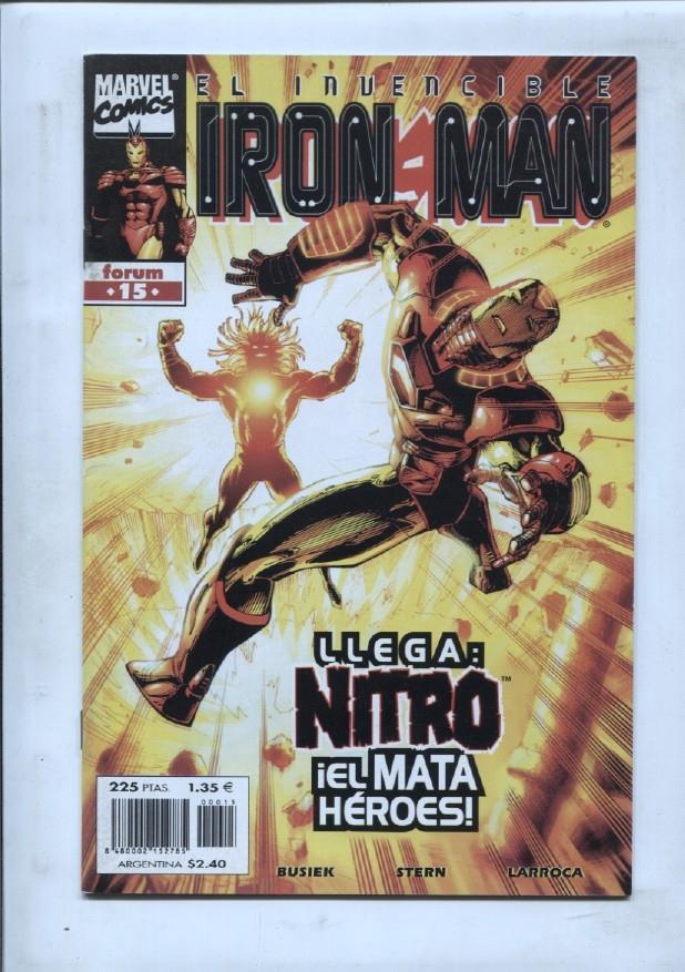 Iron Man volumen 4: Heroes Return numero  15: Vista explosiva