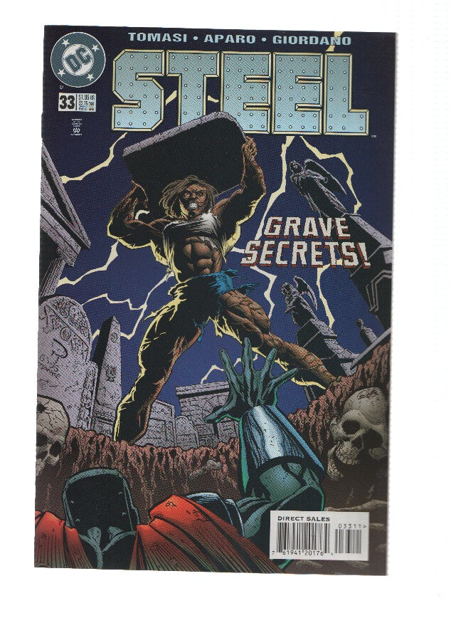STEEL, Volume 1, Numero 33: Withdrawal Symptoms (DC Comics)