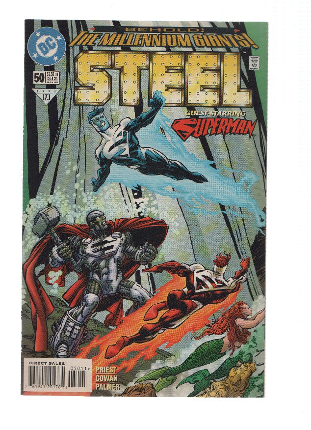 STEEL, Volume 1, Numero 50: Among Giants (DC Comics)