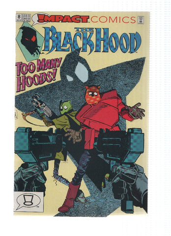 BLACK HOOD, Volume 1, Numero 08: A Flock of Hoods! (Impact)