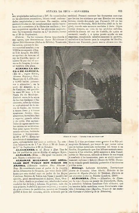 LAMINA ESPASA 11208: Cascada en Alhama de Aragon