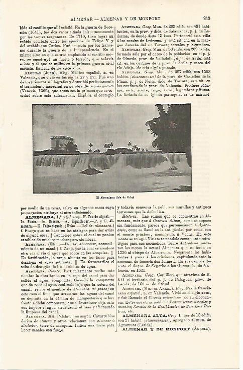 LAMINA ESPASA 11246: El Almendares en Cuba