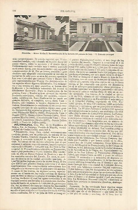 LAMINA ESPASA 11313: Museo Rodin en Filadelfia