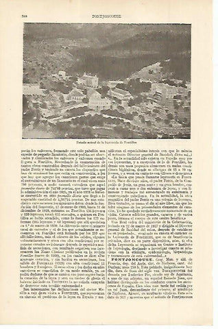 LAMINA ESPASA 11324: Leproseria de Fontilles Alicante