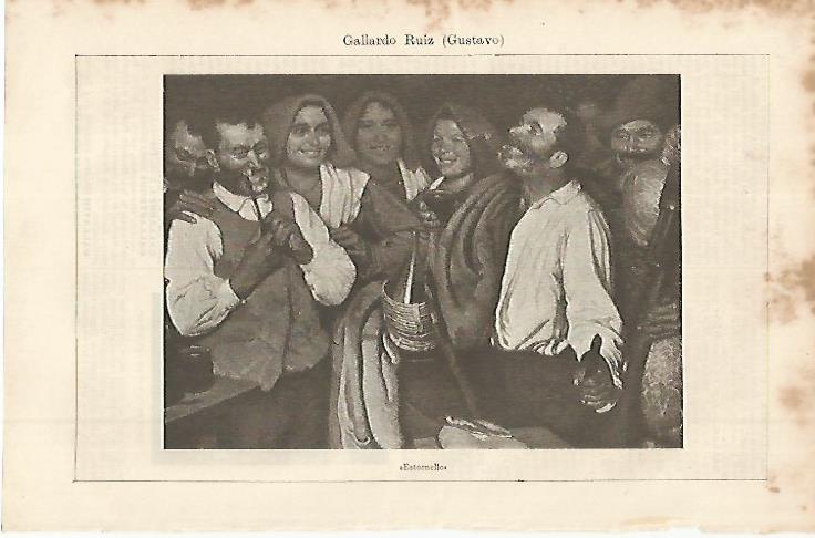 LAMINA ESPASA 11349: Estornello por G. Gallardo Ruiz