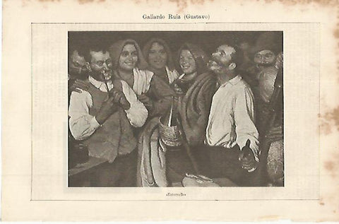 LAMINA ESPASA 11349: Estornello por G. Gallardo Ruiz