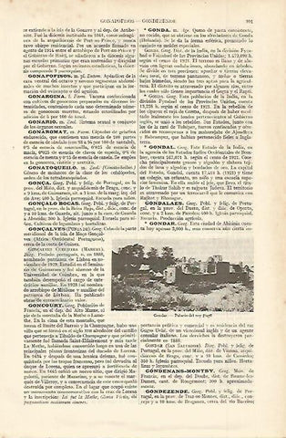 LAMINA ESPASA 11372: Palacio del rey Fagil en Gondar Abisinia