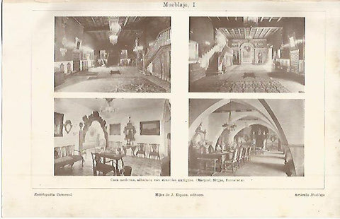 LAMINA ESPASA 11433: Casa Marycel en Sitges Barcelona