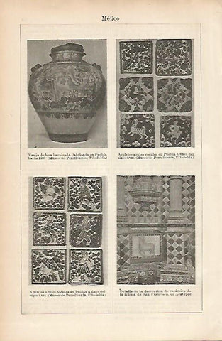 LAMINA ESPASA 11566: Arte de Mexico