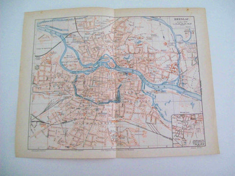 LAMINA ESPASA 11654: Mapa de Breslau