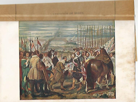 LAMINA ESPASA 11672: La rendicion de Breda por Velazquez