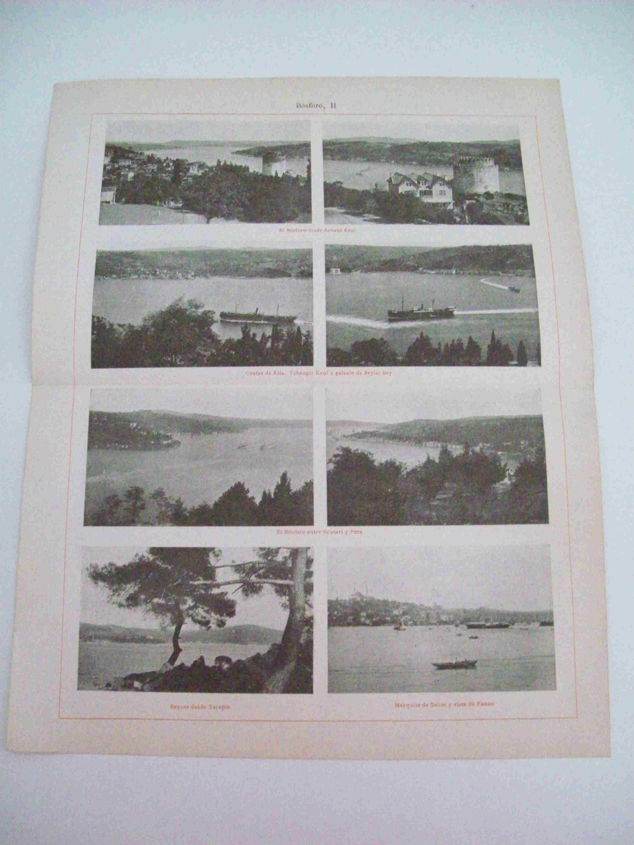 LAMINA ESPASA 11741: Vistas del Bosforo
