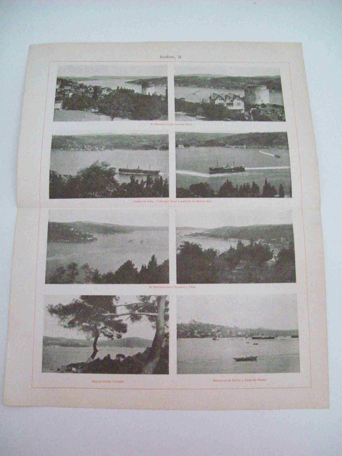 LAMINA ESPASA 11741: Vistas del Bosforo