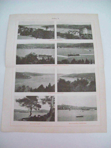 LAMINA ESPASA 11741: Vistas del Bosforo