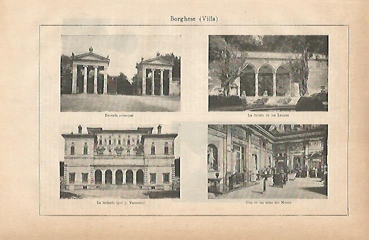 LAMINA ESPASA 11760: Villa Borghese