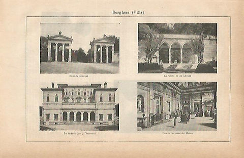 LAMINA ESPASA 11760: Villa Borghese