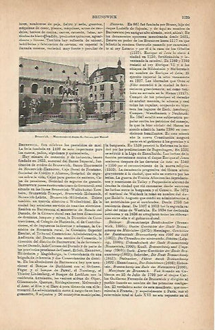 LAMINA ESPASA 11816: Monumento al duque Guillermo por Manzel