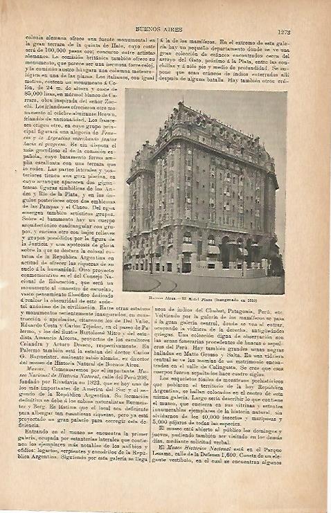 LAMINA ESPASA 11865: El Hotel Plaza Buenos Aires