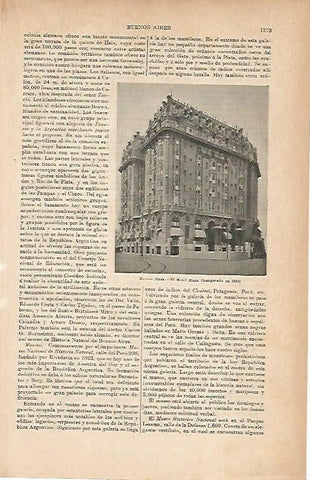 LAMINA ESPASA 11865: El Hotel Plaza Buenos Aires