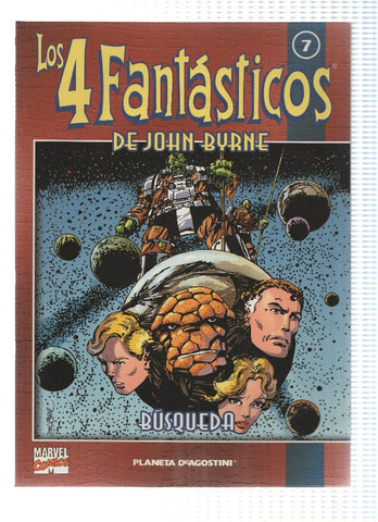 Los 4 Fantasticos de John Byrne coleccionable numero 07: Busqueda