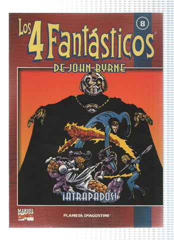Los 4 Fantasticos de John Byrne coleccionable numero 08: Atrapados