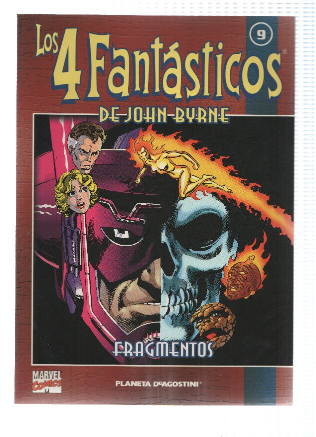 Los 4 Fantasticos de John Byrne coleccionable numero 09: Fragmentos