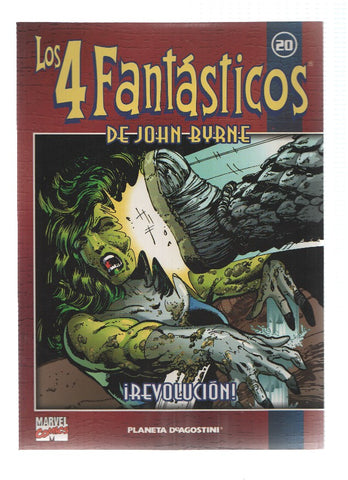 Los 4 Fantasticos de John Byrne coleccionable numero 20: Revolucion