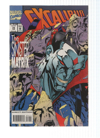 EXCALIBUR, Volume 1 Numero 074: In the Name of Love (Marvel) 