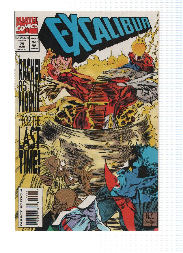 EXCALIBUR, Volume 1 Numero 075: Hello, I Must be going (Marvel) 
