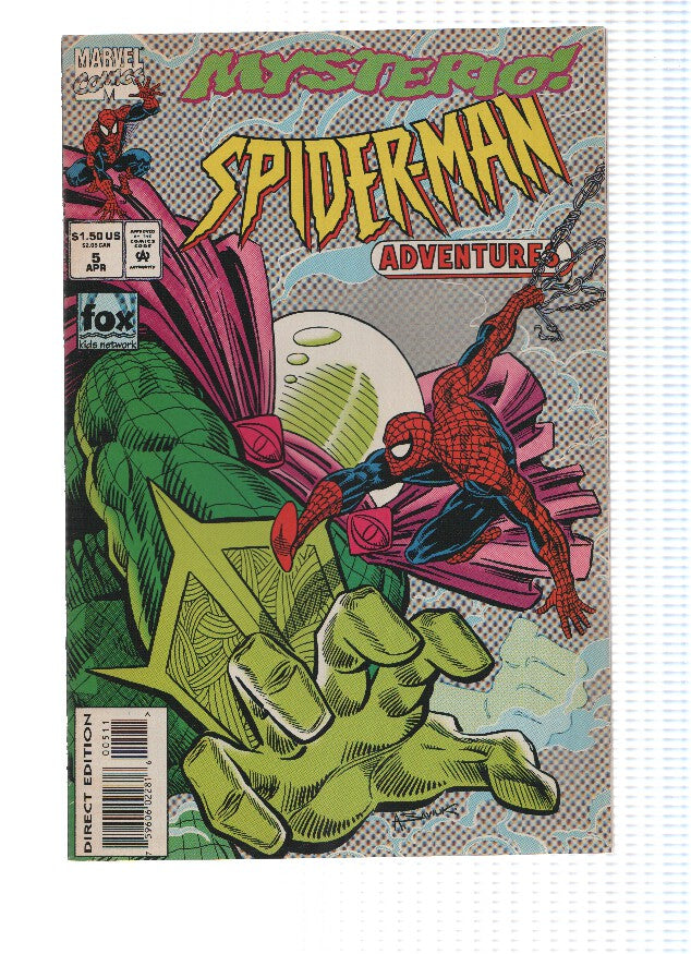 SPIDER-MAN ADVENTURES, Volume 1 Numero 05: The Menace of Misterio (Marvel) 