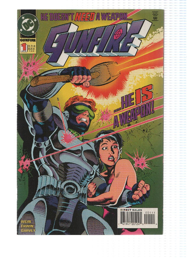 GUNFIRE, Volume 1 Numero 01: Deadly Homecoming (DC Comics) 