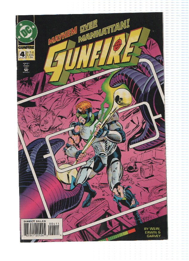 GUNFIRE, Volume 1 Numero 04: Squeeze Play (DC Comics) 