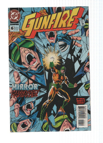 GUNFIRE, Volume 1 Numero 06: Its all Done with Mirrors (DC Comics) 