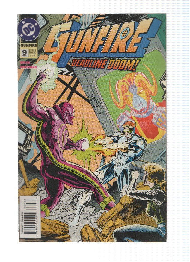 GUNFIRE, Volume 1 Numero 09: Hard News (DC Comics) 