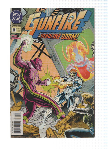 GUNFIRE, Volume 1 Numero 09: Hard News (DC Comics) 
